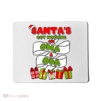 Funny Christmas Santas Got Nothing On Oma And Opa Mousepad thumb 0