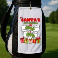 Funny Christmas Santas Got Nothing On Oma And Opa Golf Towel thumb 2