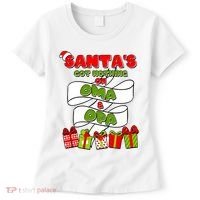 Funny Christmas Santas Got Nothing On Oma And Opa Women's T-Shirt thumb 0