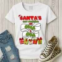 Funny Christmas Santas Got Nothing On Oma And Opa Women's T-Shirt thumb 3