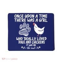 Funny Chicken Shirts For Women Funny Dog Tee Farmer Mousepad thumb 0