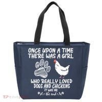 Funny Chicken Shirts For Women Funny Dog Tee Farmer Tote Bag thumb 0