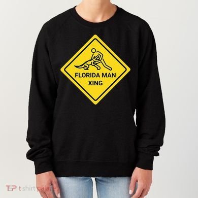 Florida Crossing Sign Women's Sweatshirt