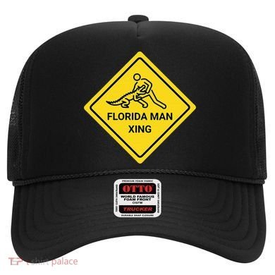 Florida Crossing Sign Hat