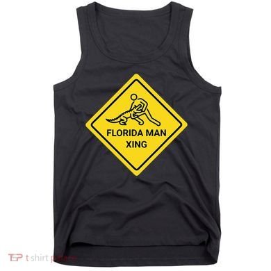 Florida Crossing Sign Tank Top