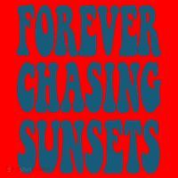 Forever Chasing Sunsets Retro Summer Santa Hat thumb 1