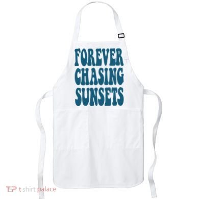 Forever Chasing Sunsets Retro Summer Apron