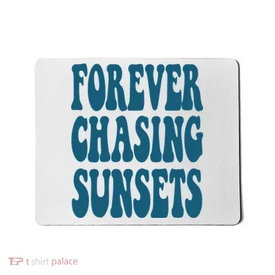 Forever Chasing Sunsets Retro Summer Mousepad