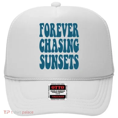 Forever Chasing Sunsets Retro Summer Hat