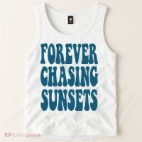 Forever Chasing Sunsets Retro Summer Tank Top thumb 2
