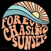 Forever Chasing Sunsets Both Side Print Doggie Tank thumb 4