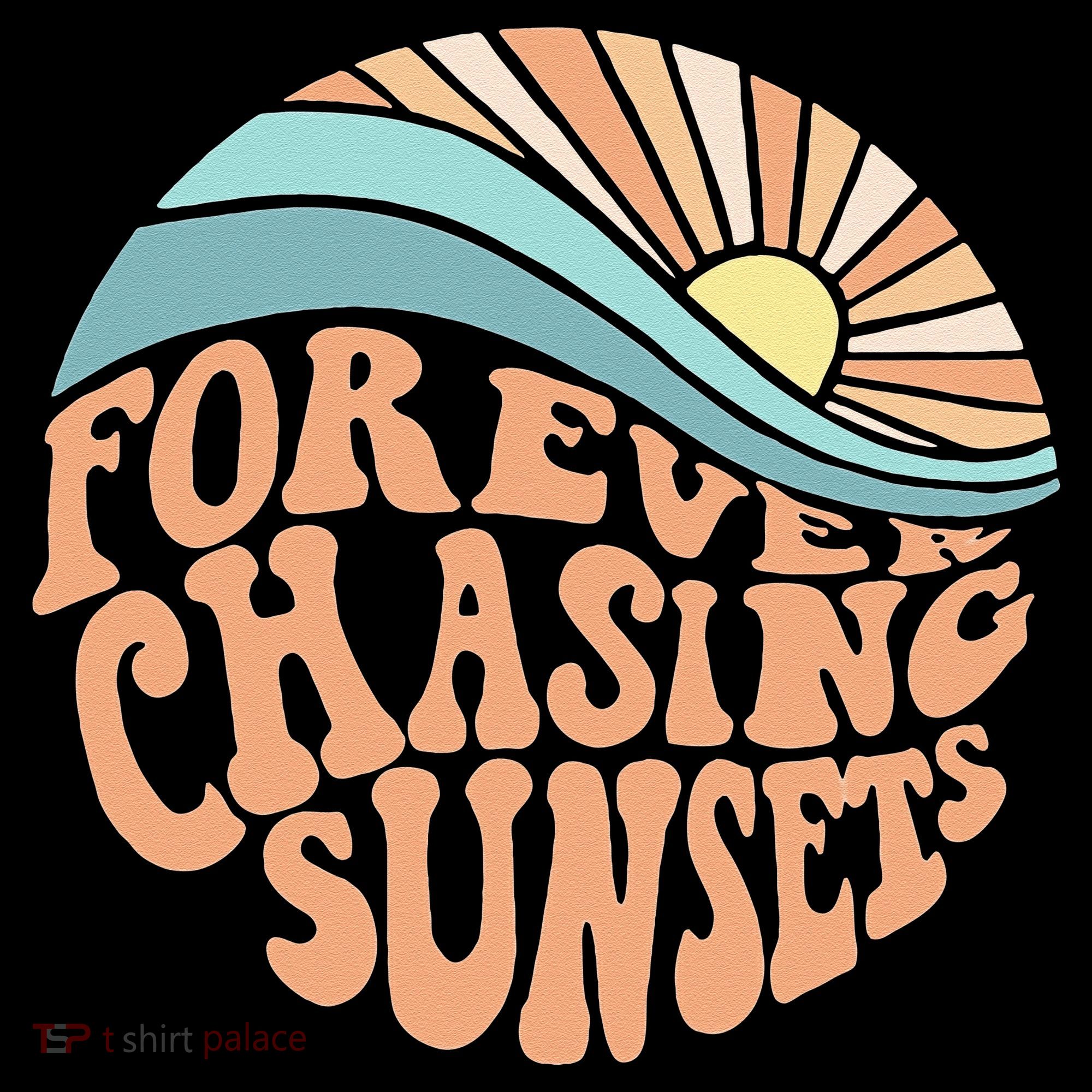 Forever Chasing Sunsets Both Side Print Apron