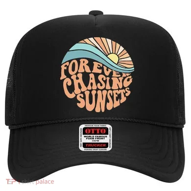 Forever Chasing Sunsets Both Side Print Hat