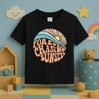 Forever Chasing Sunsets Both Side Print Toddler T-Shirt thumb 3