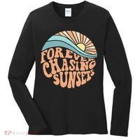 Forever Chasing Sunsets Both Side Print Women's Long Sleeve Shirt thumb 0