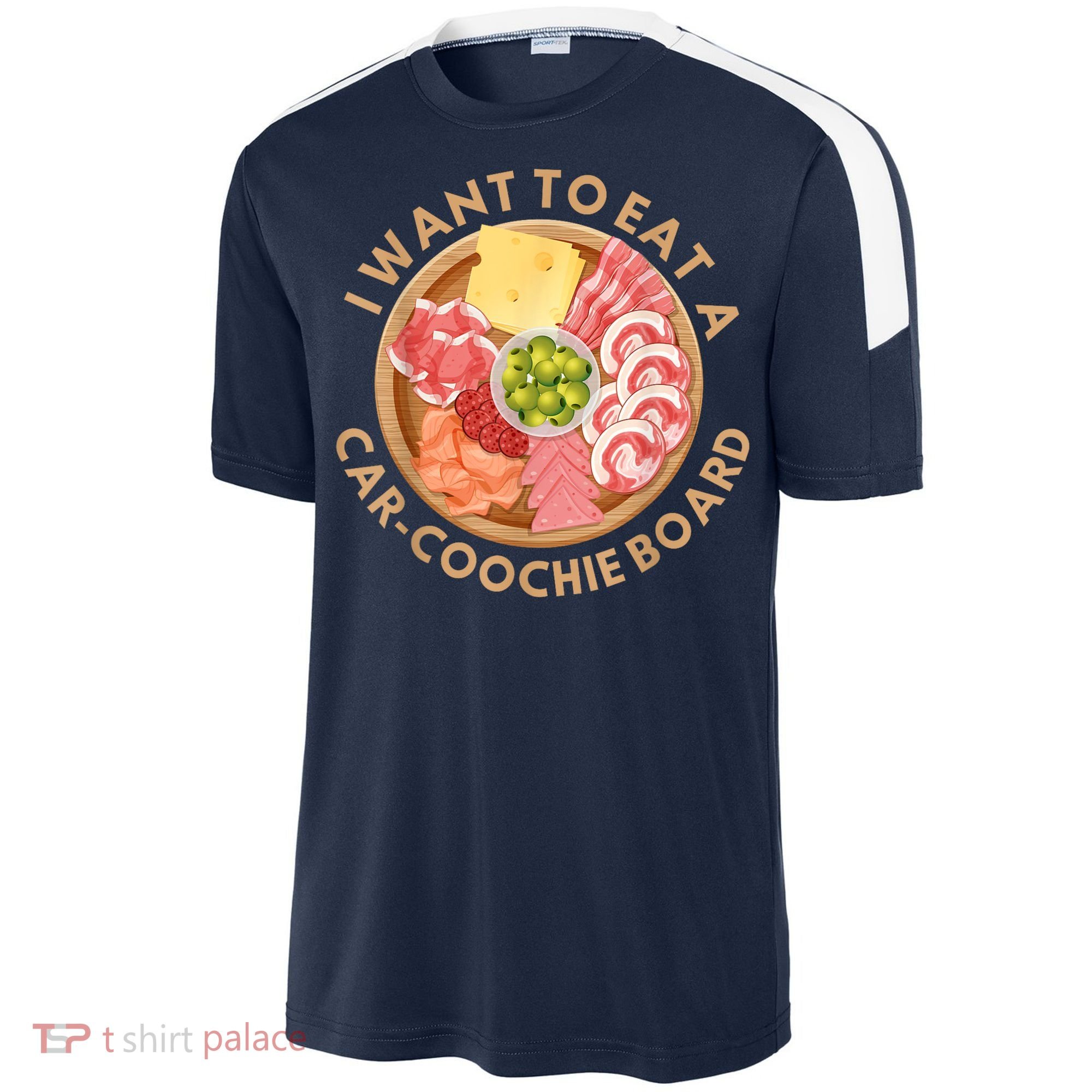 Funny Charcuterie Saying I Want To Eat A CarCoochie Board Sport-Tek Competitor United Soccer Jersey
