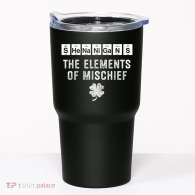 Funny Chemistry Shenanigans Periodic Table Elements Tumbler