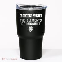 Funny Chemistry Shenanigans Periodic Table Elements Tumbler thumb 0