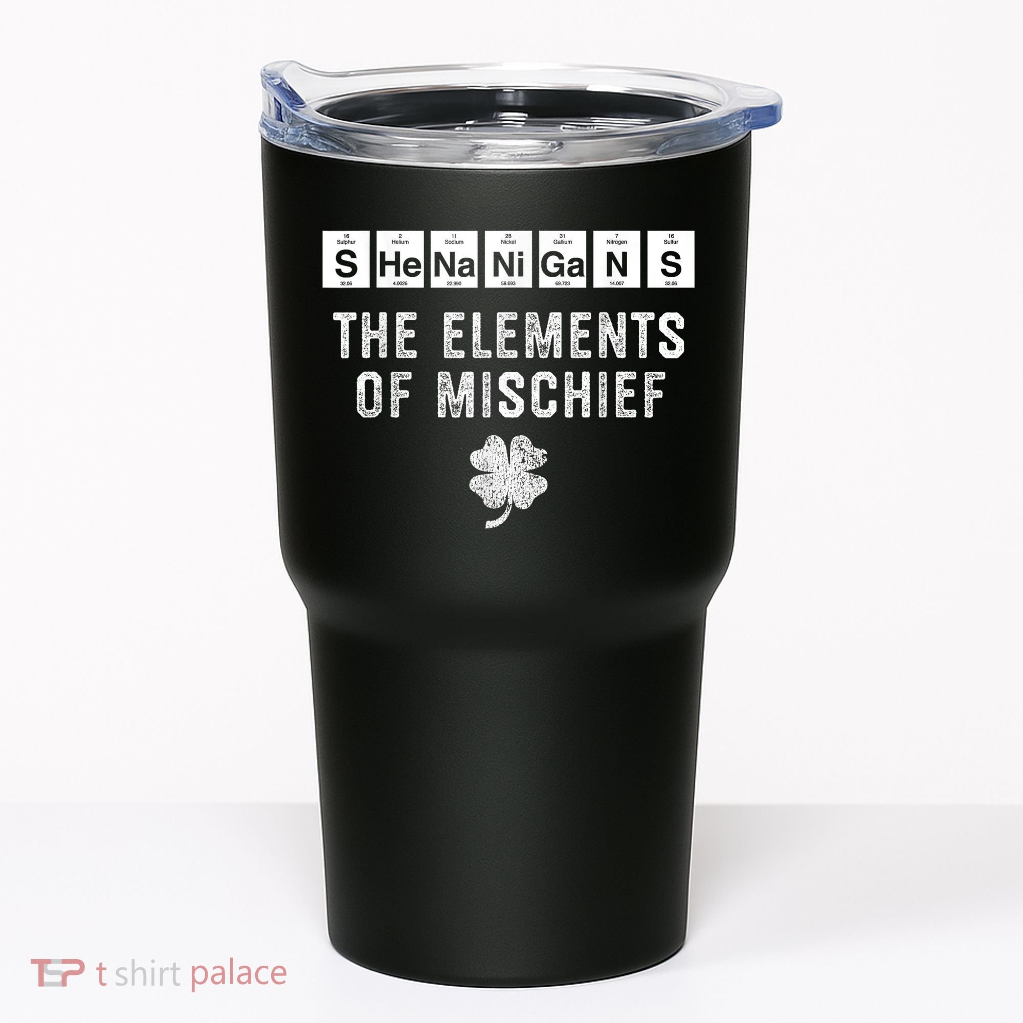 Funny Chemistry Shenanigans Periodic Table Elements Tumbler