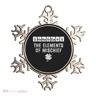 Funny Chemistry Shenanigans Periodic Table Elements Ornament