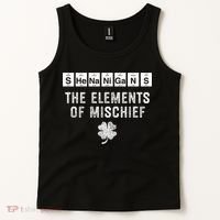 Funny Chemistry Shenanigans Periodic Table Elements Tank Top thumb 2