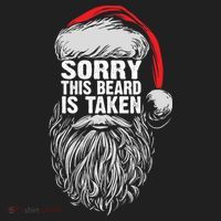 Funny Christmas Sorry This Beard Is Taken Santa Claus Tumbler thumb 3