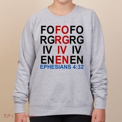 Forgiven Christian Saying Women's Sweatshirt