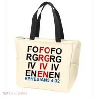 Forgiven Christian Saying Tote Bag thumb 3