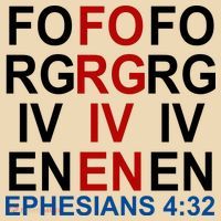 Forgiven Christian Saying Tote Bag thumb 4