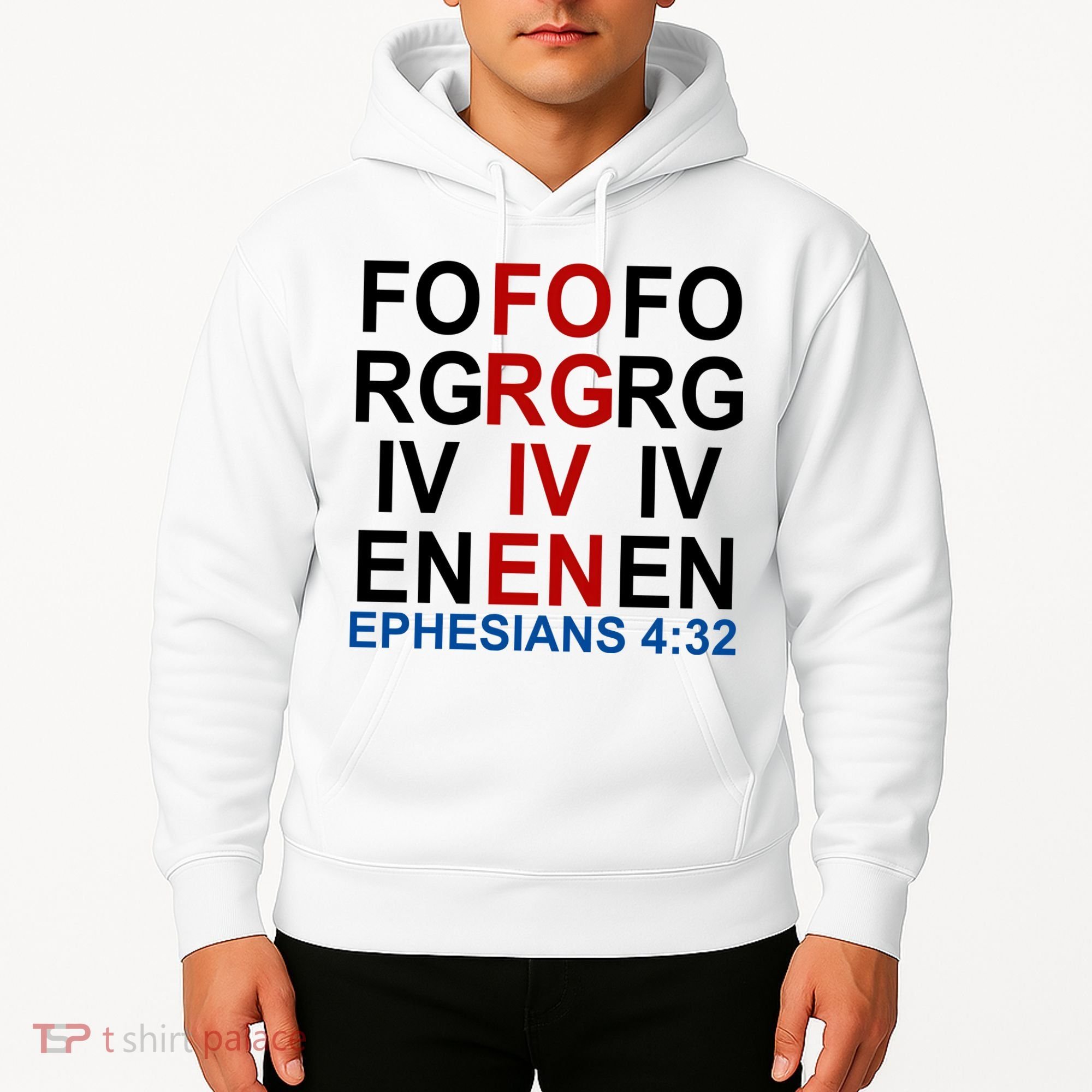 Forgiven Christian Saying Hoodie