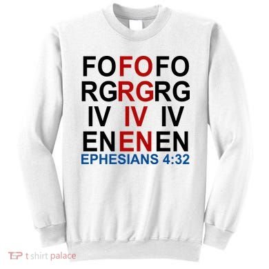 Forgiven Christian Saying Sweatshirt
