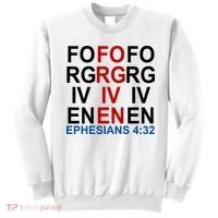 Forgiven Christian Saying Sweatshirt thumb 0