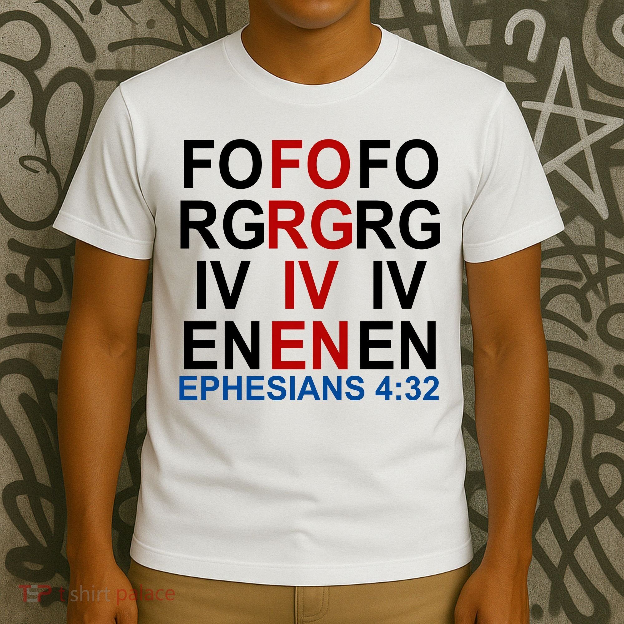 Forgiven Christian Saying T-Shirt