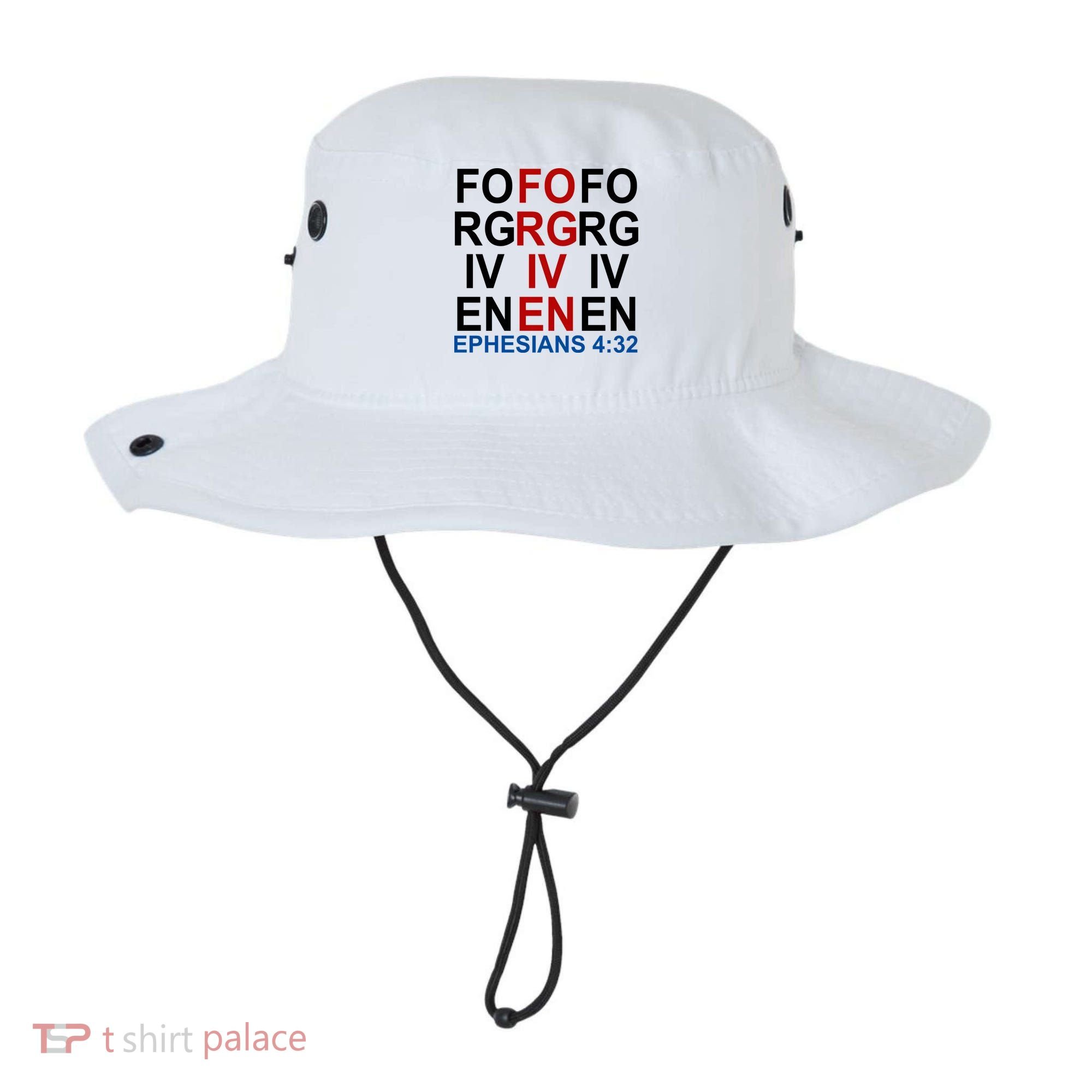 Forgiven Christian Saying Bucket Hat