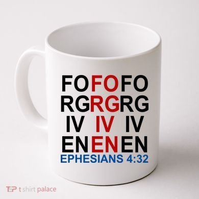 Forgiven Christian Saying Coffee Mug