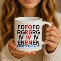 Forgiven Christian Saying Coffee Mug thumb 3
