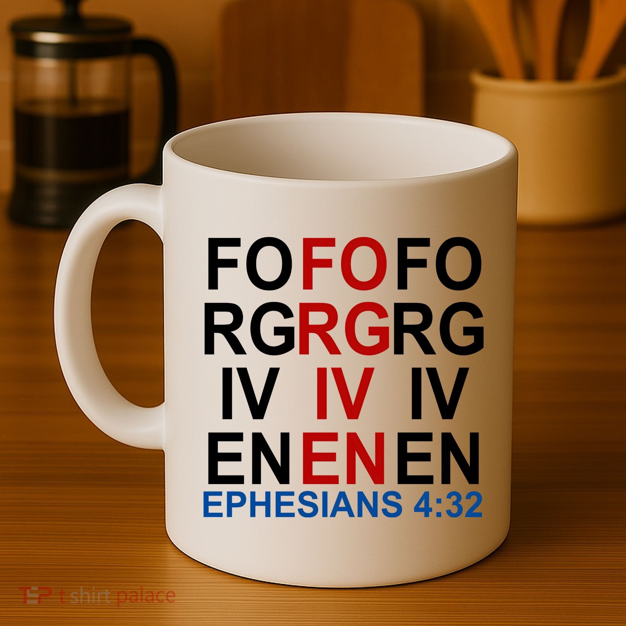 Forgiven Christian Saying Coffee Mug