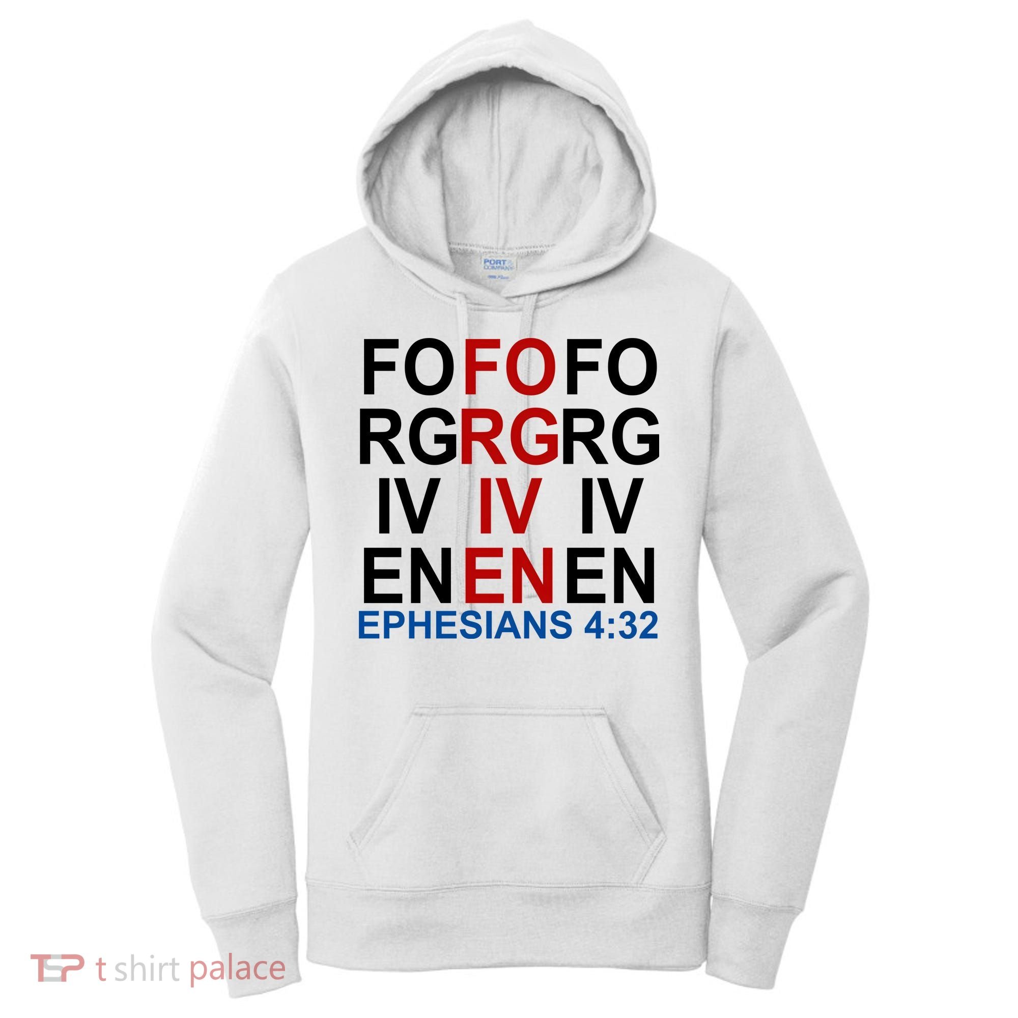 Forgiven Christian Saying Women's Hoodie