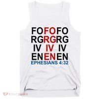 Forgiven Christian Saying Tank Top thumb 0