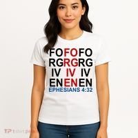 Forgiven Christian Saying Women's T-Shirt thumb 4