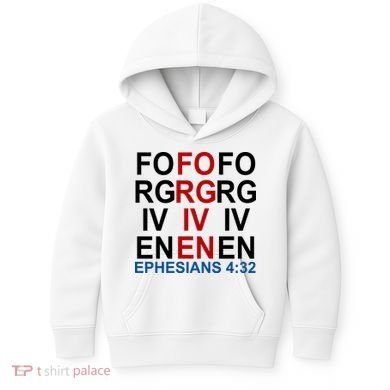 Forgiven Christian Saying Kids Hoodie