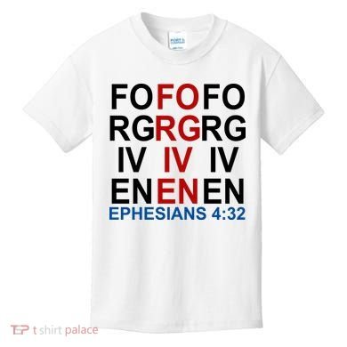 Forgiven Christian Saying Kids T-Shirt