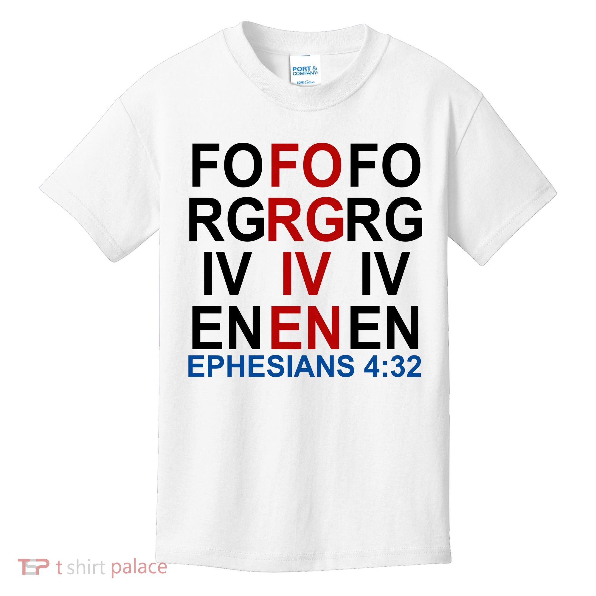 Forgiven Christian Saying Kids T-Shirt