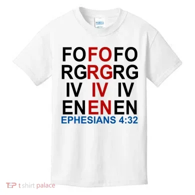 Forgiven Christian Saying Kids T-Shirt