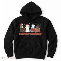 Funny Christmas Seasons Greeting Hoodie thumb 0