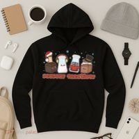 Funny Christmas Seasons Greeting Hoodie thumb 3