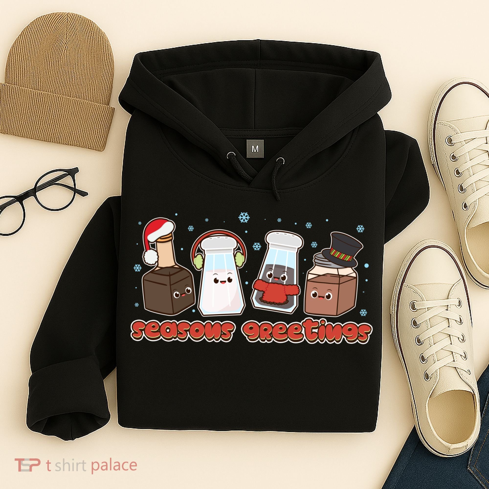Funny Christmas Seasons Greeting Hoodie