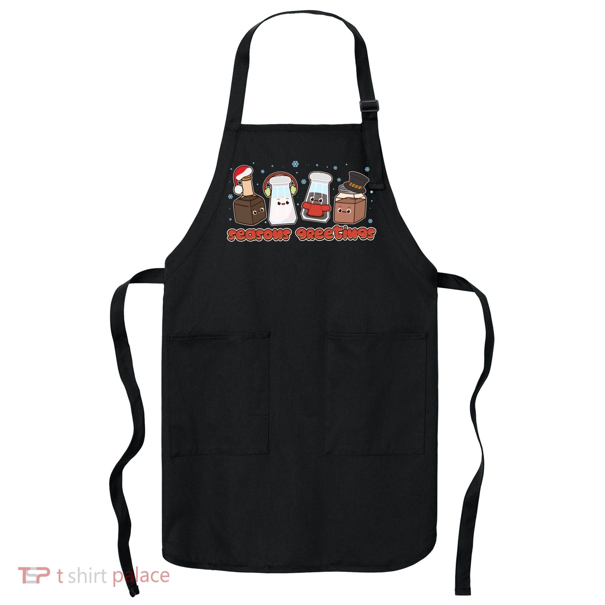 Funny Christmas Seasons Greeting Apron