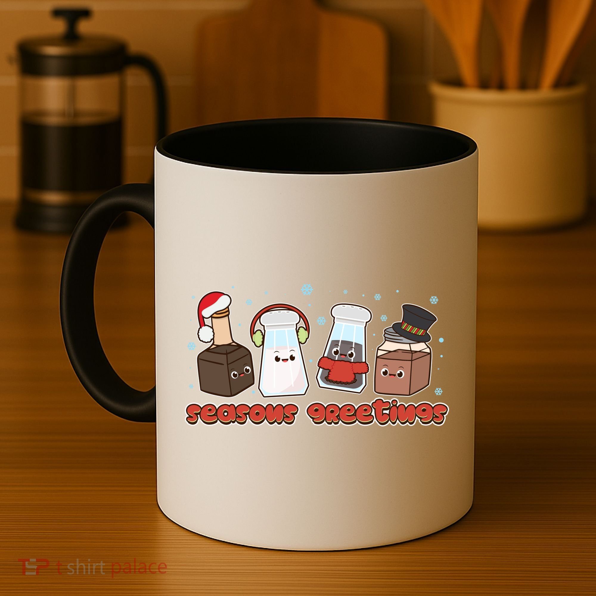 Funny Christmas Seasons Greeting Coffee Mug
