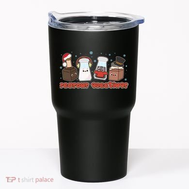 Funny Christmas Seasons Greeting Tumbler